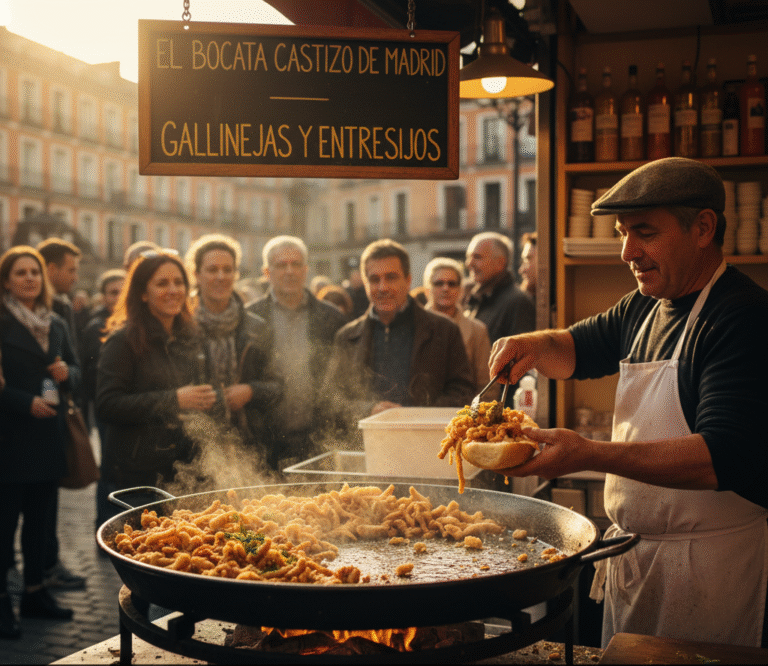El bocata más peculiar de Madrid: Gallinejas y Entresijos